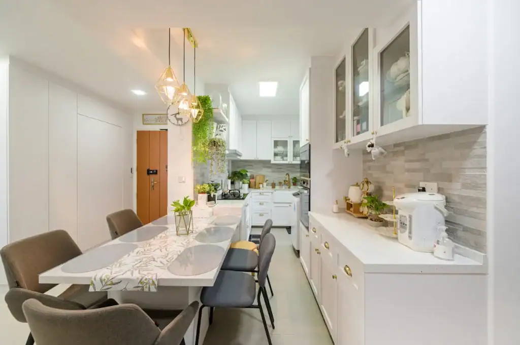 Modern interior design living room